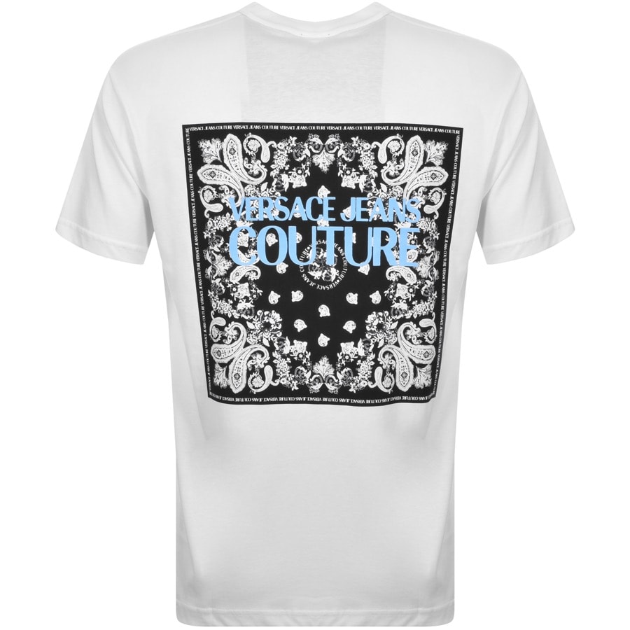 Alternative Image for ProductVersace Jeans Couture Back Print T Shirt White2